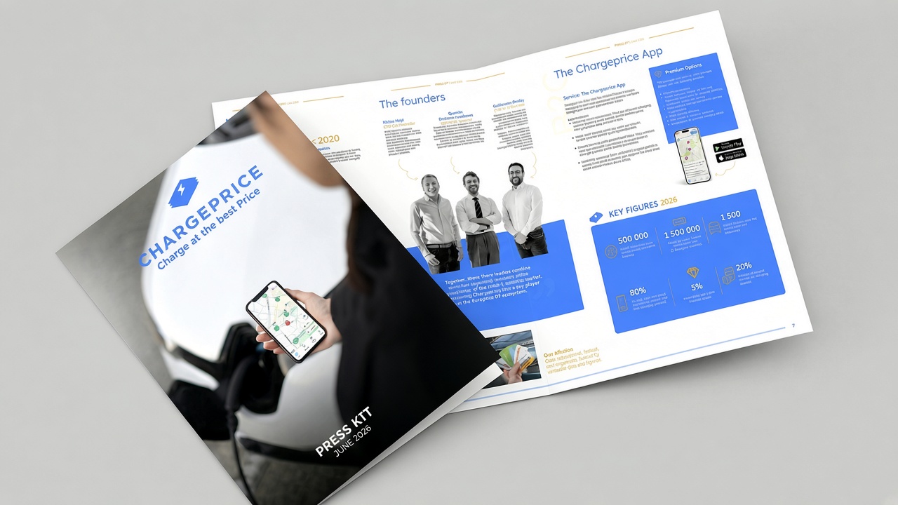 Chargeprice press kit: brand and data overview